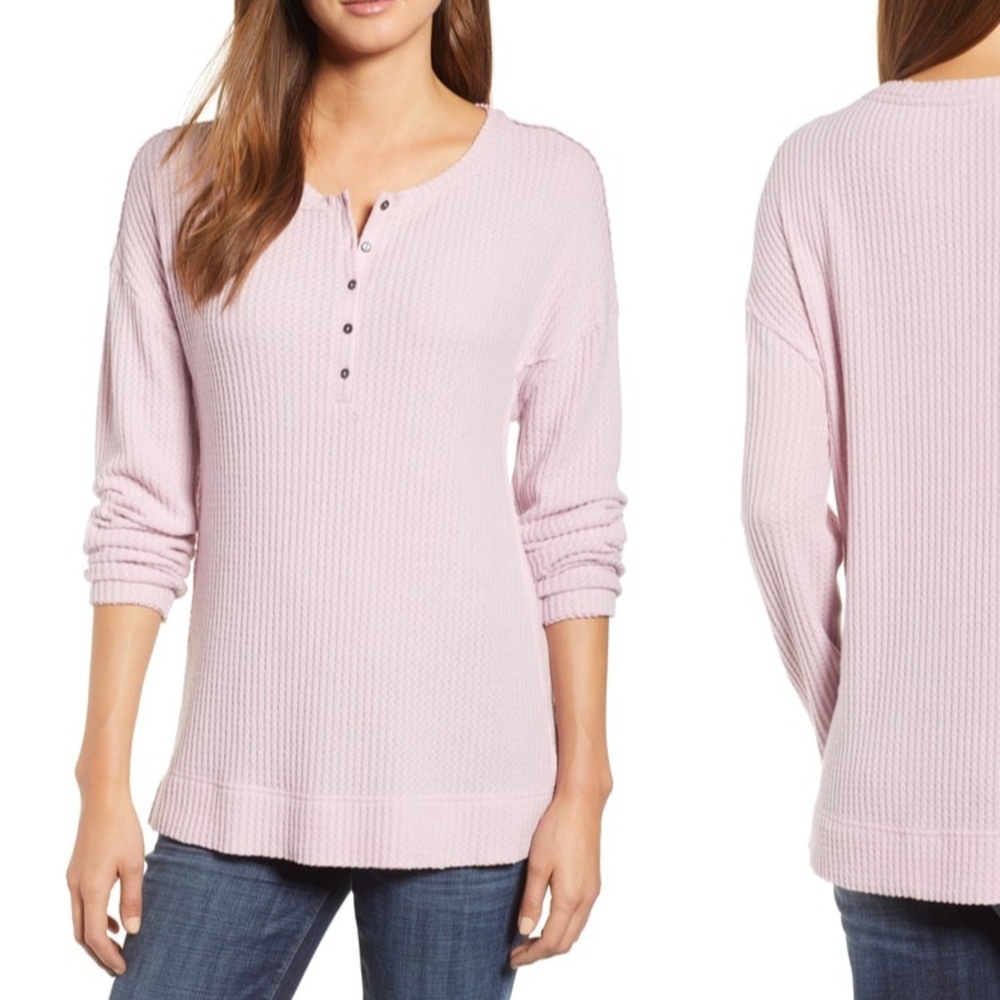 Caslon Nordstrom NWT thermal Henley